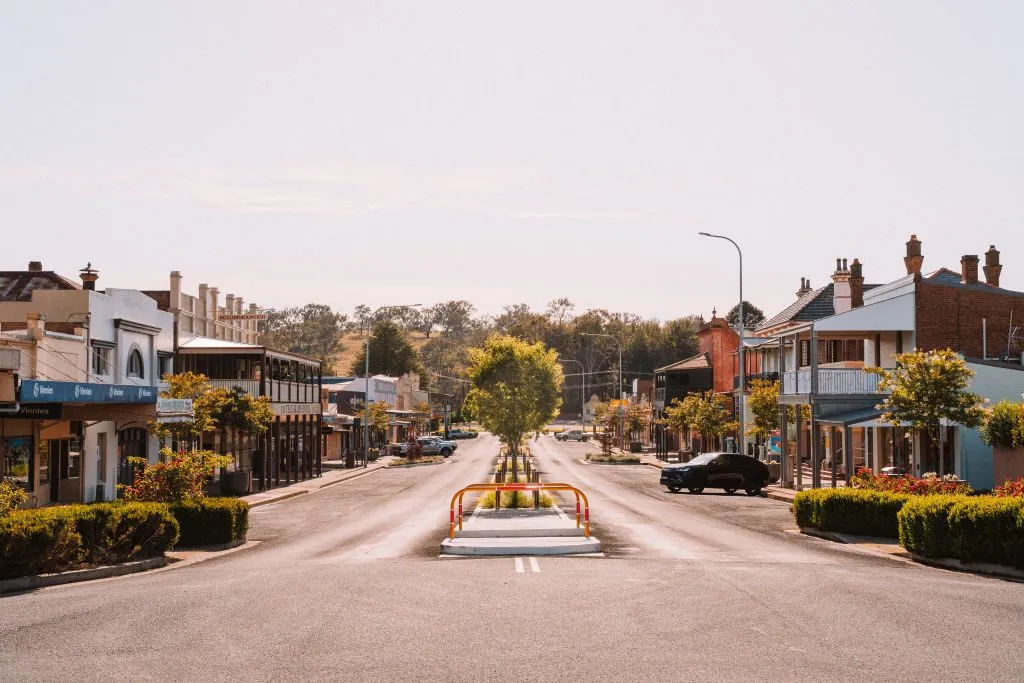 A main street in Western NSW
